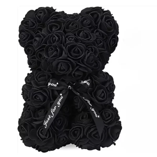 Artificial Flower Eternal Rose Teddy Bear for Mom Mother's Day Birthday Valentine's Day Anniversary Gifts & Decor Miniatures - Image 6